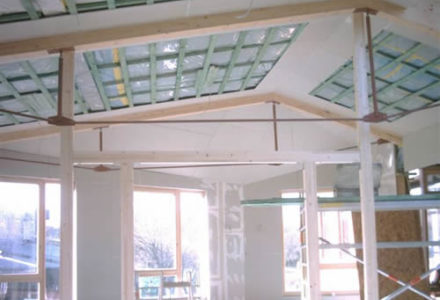 Polygonale Flächen und ungleichschenkelige Dachflächen